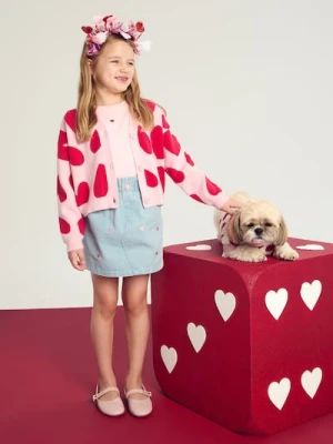 Sinsay - Sweter rozpinany w serca - wielobarwny