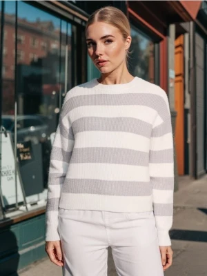 Sinsay - Sweter - szary