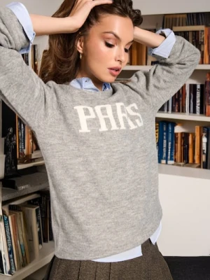 Sinsay - Sweter - szary