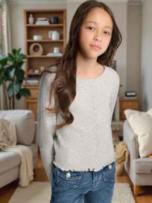 Sinsay - Sweter - szary