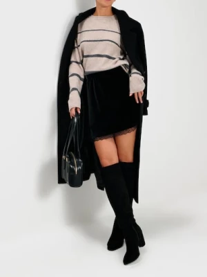 Sinsay - Sweter w paski - beżowy