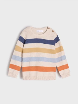 Sinsay - Sweter w paski - wielobarwny