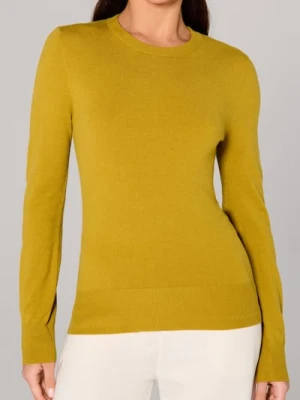 Sinsay - Sweter w stylu basic - zielony