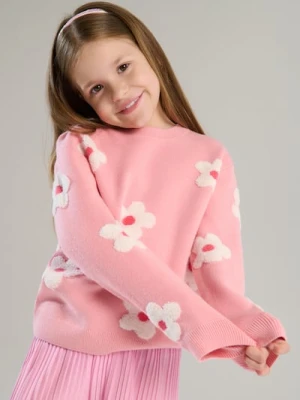 Sinsay - Sweter z aplikacjami 3D - wielobarwny