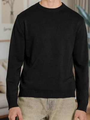 Sinsay - Sweter z długim rękawem - czarny