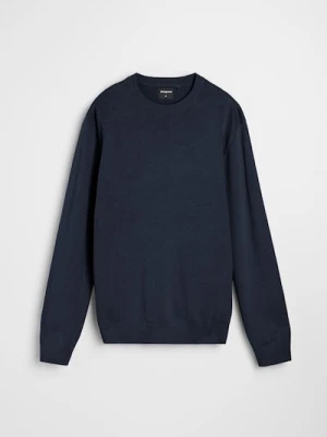 Sinsay - Sweter z długim rękawem - granatowy