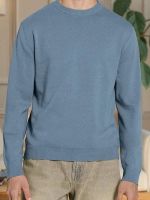 Sinsay - Sweter z długim rękawem - niebieski