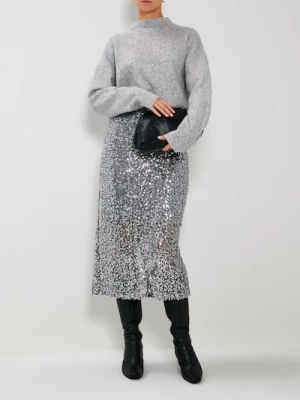 Sinsay - Sweter z długim rękawem - szary