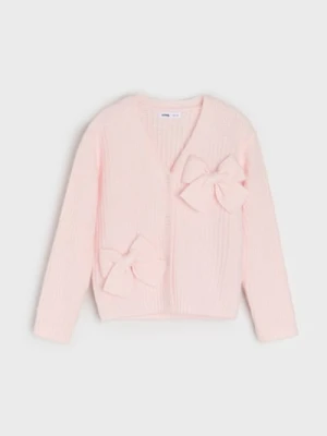 Sinsay - Sweter z domieszką wełny - różowy