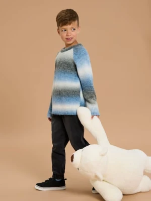 Sinsay - Sweter z efektem ombre z domieszką wełny - wielobarwny