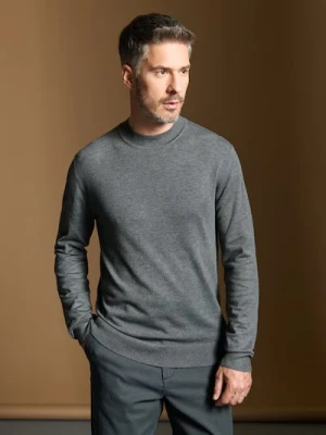 Sinsay - Sweter z półgolfem - szary