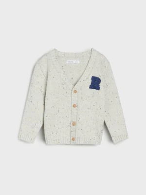 Sinsay - Sweter zapinany na guziki - szary