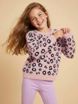 Sinsay - Sweter ze wzorkiem panterki - wielobarwny