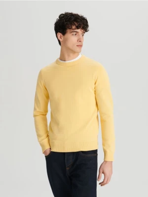 Sinsay - Sweter - żółty