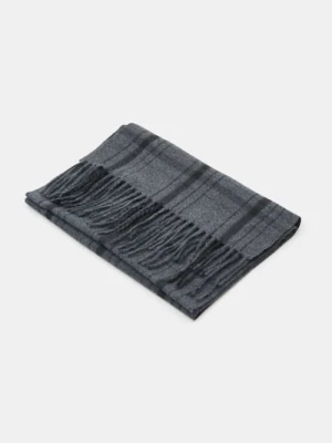 Sinsay - Szalik w kratę - wielobarwny