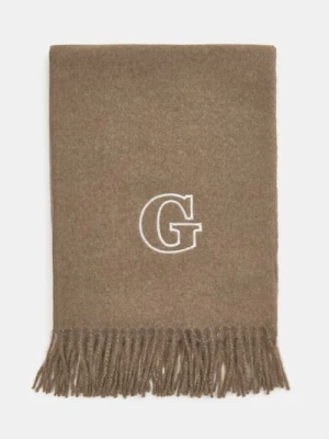 Sinsay - Szalik z frędzlami - brązowy