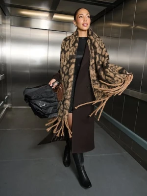 Sinsay - Szalik z frędzlami - wielobarwny