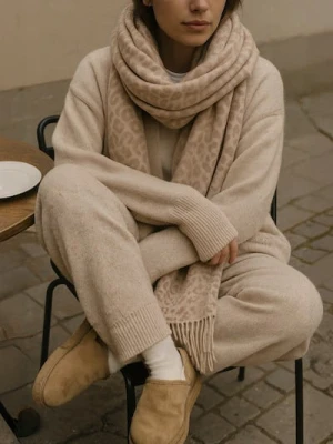 Sinsay - Szalik z frędzlami - wielobarwny