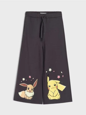 Sinsay - Szerokie spodnie Pokemon - szary