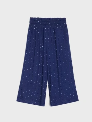 Sinsay - Szerokie spodnie z wiskozy - wielobarwny