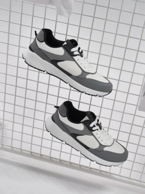 Sinsay - Sznurowane sneakersy - wielobarwny