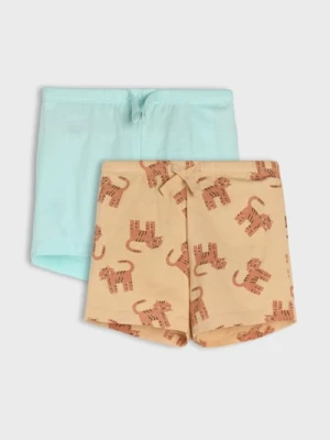 Sinsay - Szorty 2 pack - błękitny