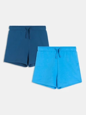 Sinsay - Szorty 2 pack - granatowy