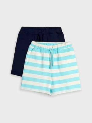 Sinsay - Szorty 2 pack - kremowy