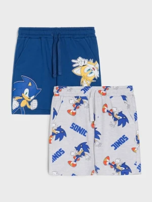 Sinsay - Szorty 2 pack Sonic The Hedgehog - wielobarwny