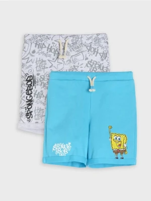 Zdjęcie produktu Sinsay - Szorty 2 pack SpongeBob - wielobarwny