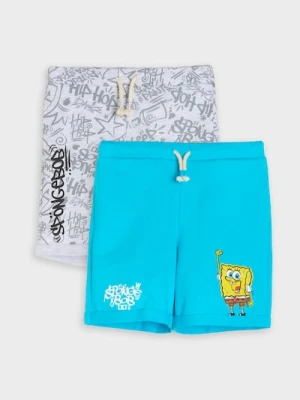 Sinsay - Szorty 2 pack SpongeBob - wielobarwny