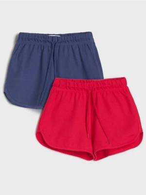 Sinsay - Szorty 2 pack - wielobarwny