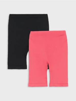 Sinsay - Szorty 2 pack - wielobarwny
