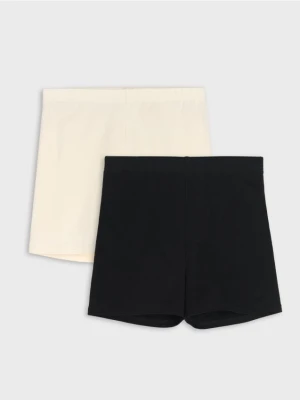 Sinsay - Szorty 2 pack - wielobarwny