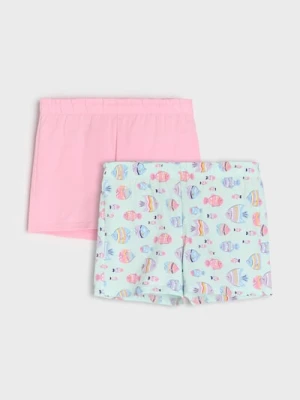 Sinsay - Szorty 2 pack - wielobarwny