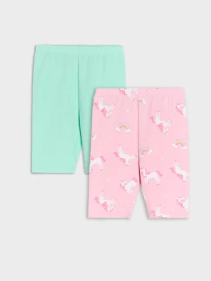 Sinsay - Szorty 2 pack - wielobarwny