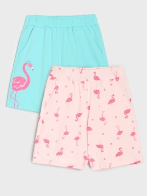 Sinsay - Szorty 2 pack - wielobarwny