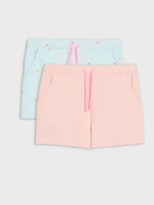 Sinsay - Szorty 2 pack - wielobarwny