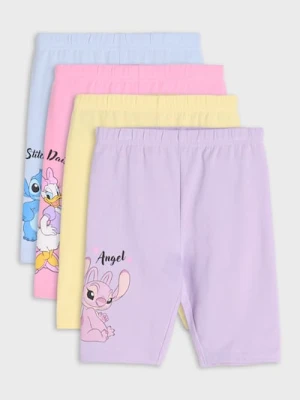Sinsay - Szorty 4 pack Stitch - wielobarwny