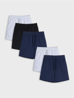 Sinsay - Szorty 5 pack - granatowy
