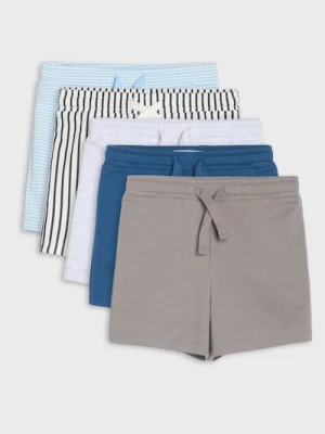 Sinsay - Szorty 5 pack - niebieski