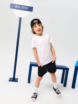 Sinsay - Szorty basic - czarny