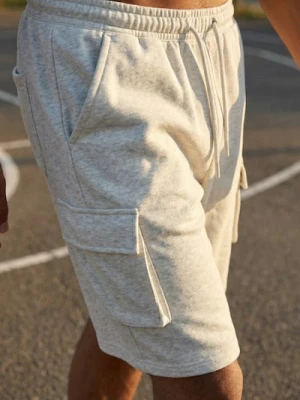 Sinsay - Szorty bermudy cargo - szary