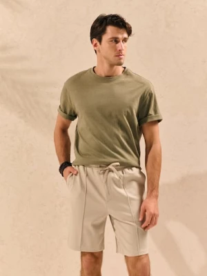 Sinsay - Szorty - beżowy