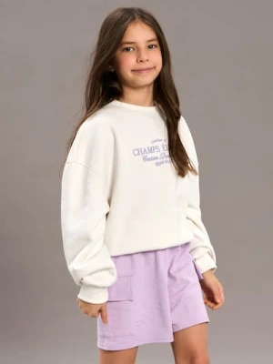 Sinsay - Szorty cargo - fioletowy