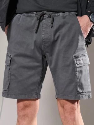 Sinsay - Szorty cargo - szary