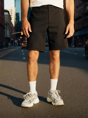 Sinsay - Szorty chino - czarny