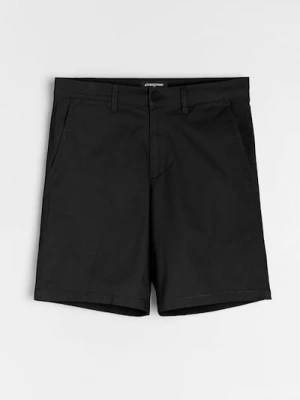 Sinsay - Szorty chino - czarny