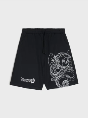 Sinsay - Szorty Dragon Ball - czarny