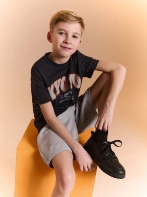 Sinsay - Szorty dresowe 2 pack - szary